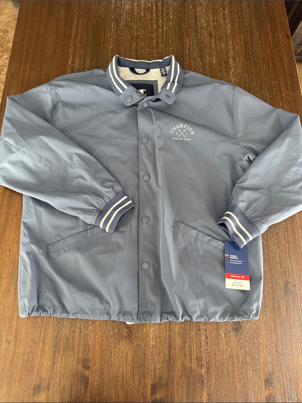 Champion Men's Flex Tech Rowing Club Coaches Jacket